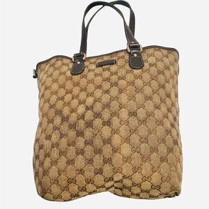 Gucci medium canvas tote  